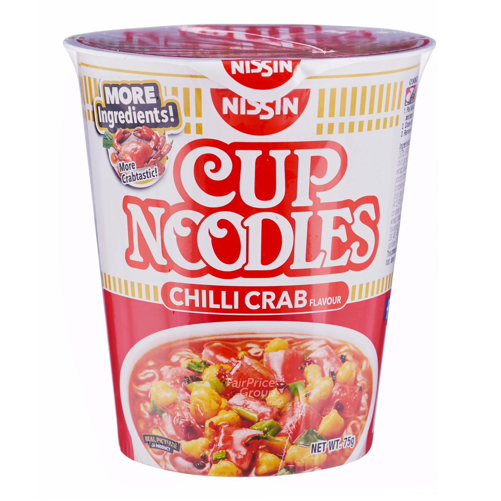 Nissin Instant Cup Noodles - Chili Crab