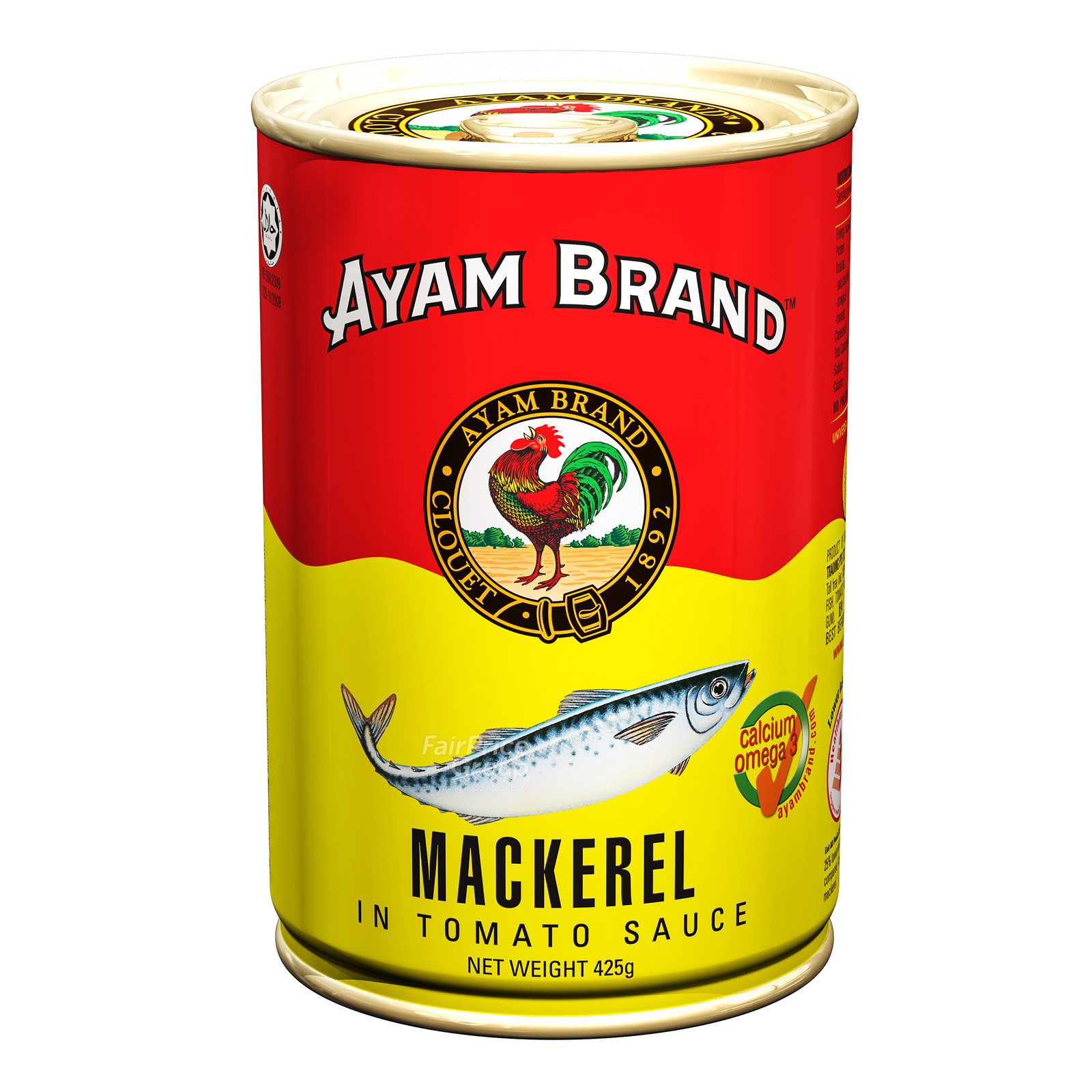Ayam Brand Mackerel in Tomato Sauce