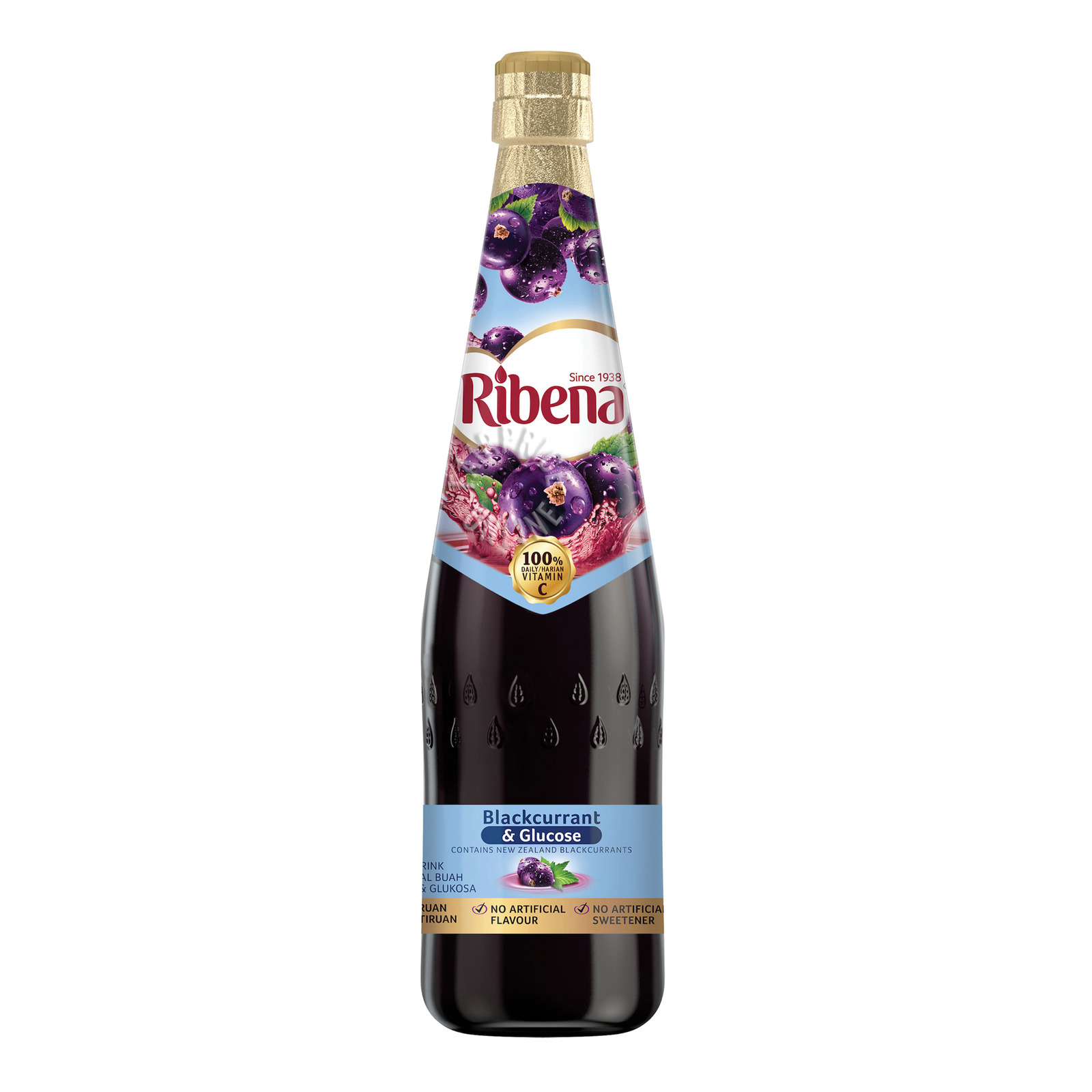 Ribena Blackcurrant Cordial - Glucose