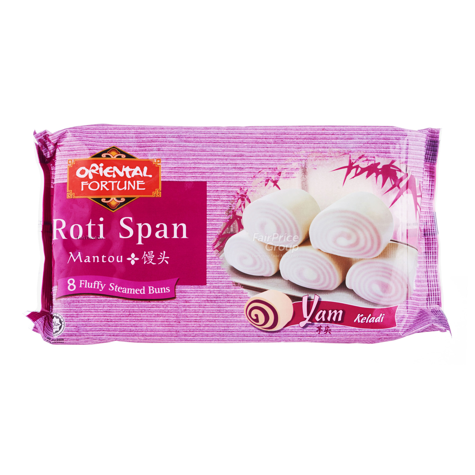 Oriental Fortune Frozen Mantou - Yam