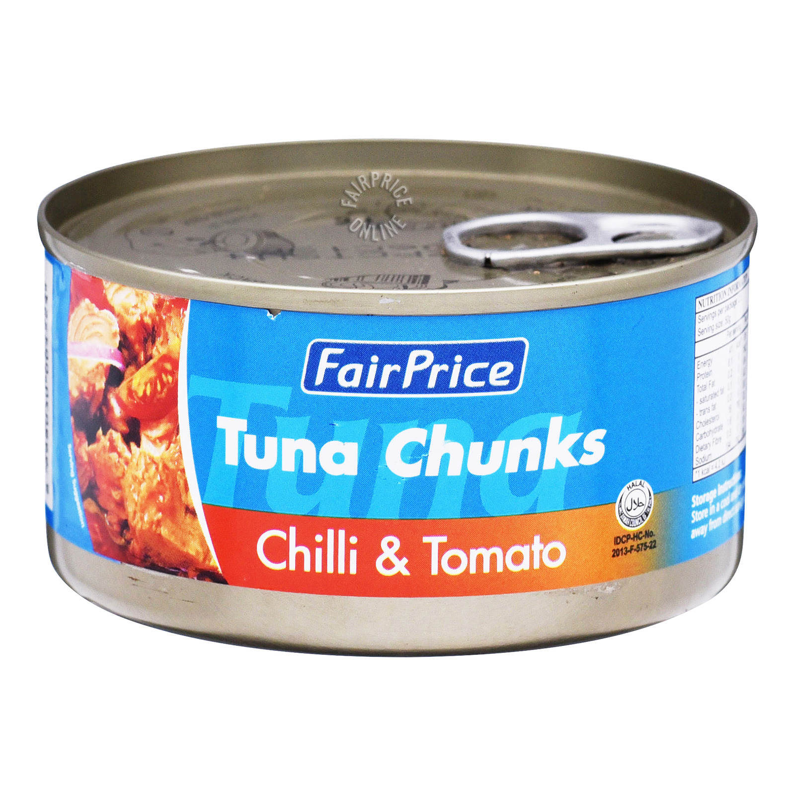 FairPrice Tuna Chunks - Chili and Tomato
