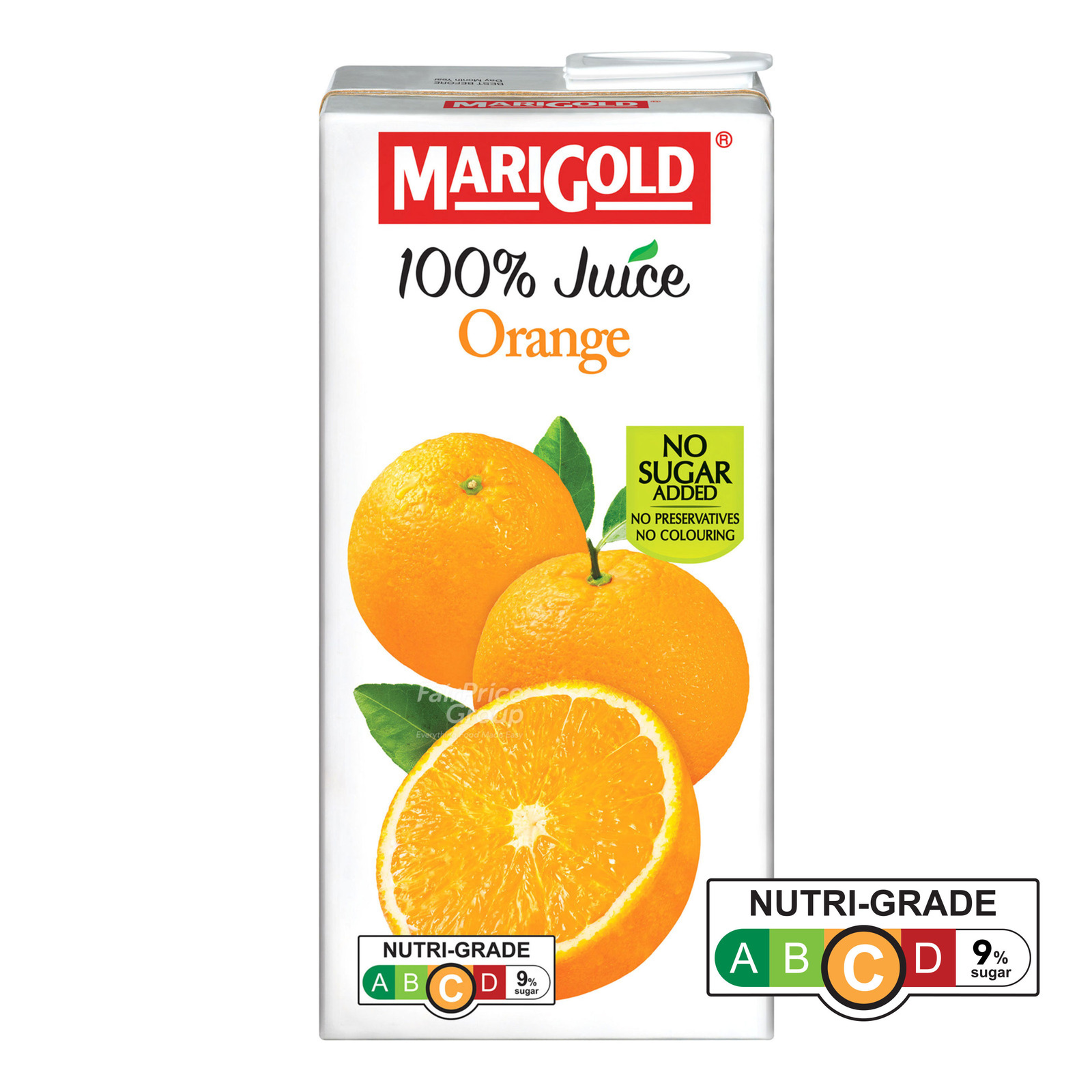 Marigold 100% Packet Juice - Orange