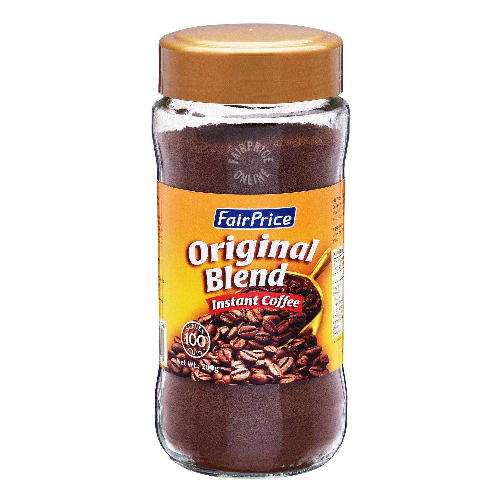 FairPrice Instant Coffee Powder Jar - Original Blend