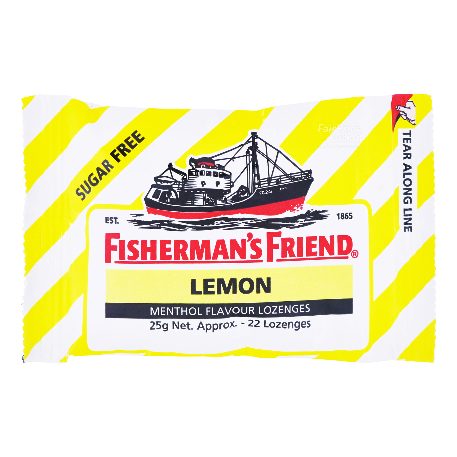 Fisherman's Friend Sugar Free Lozenges - Lemon