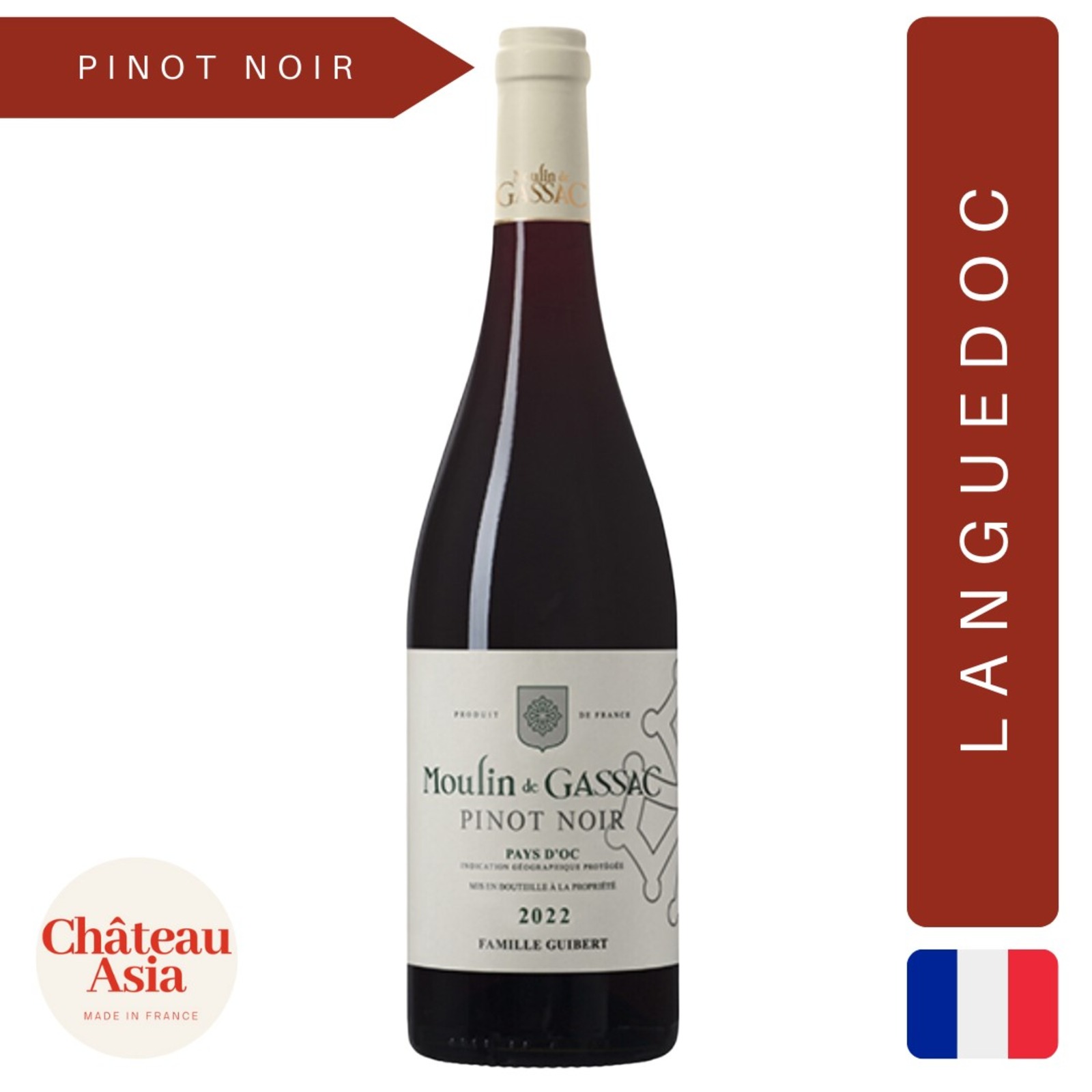 Moulin De Gassac - Pinot Noir - Red Wine