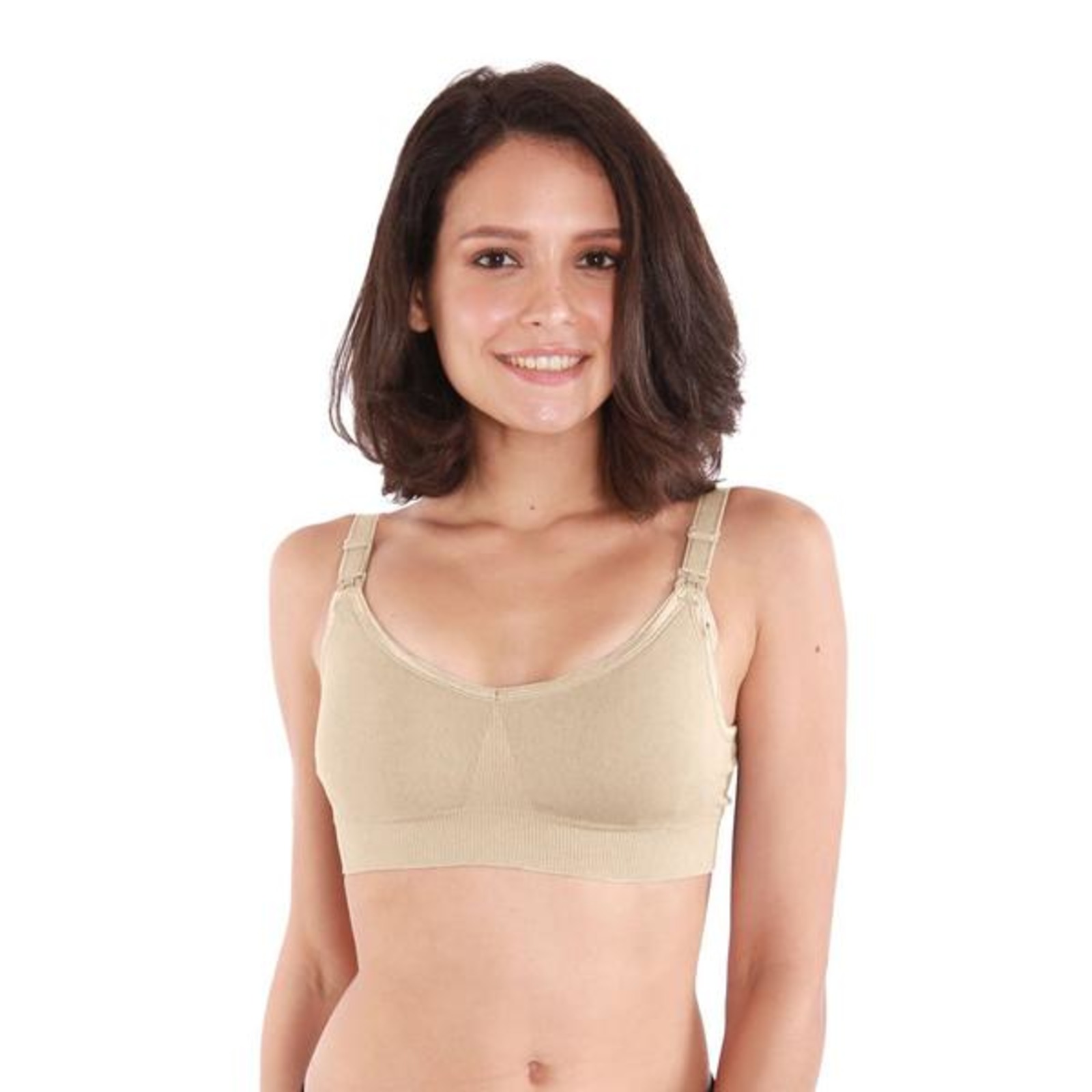 Spring Maternity Marissa Seamless Bra Nude