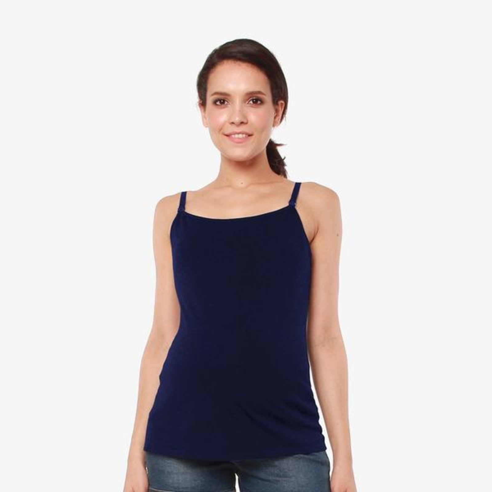 Spring Maternity Coretta Nursing Camisole Navy
