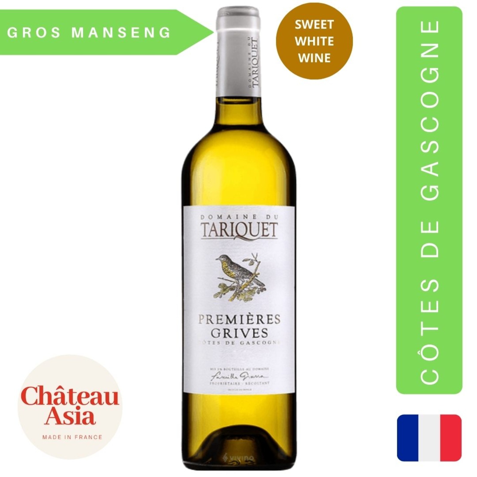 Domaine du Tariquet - Premieres Grives - White Wine