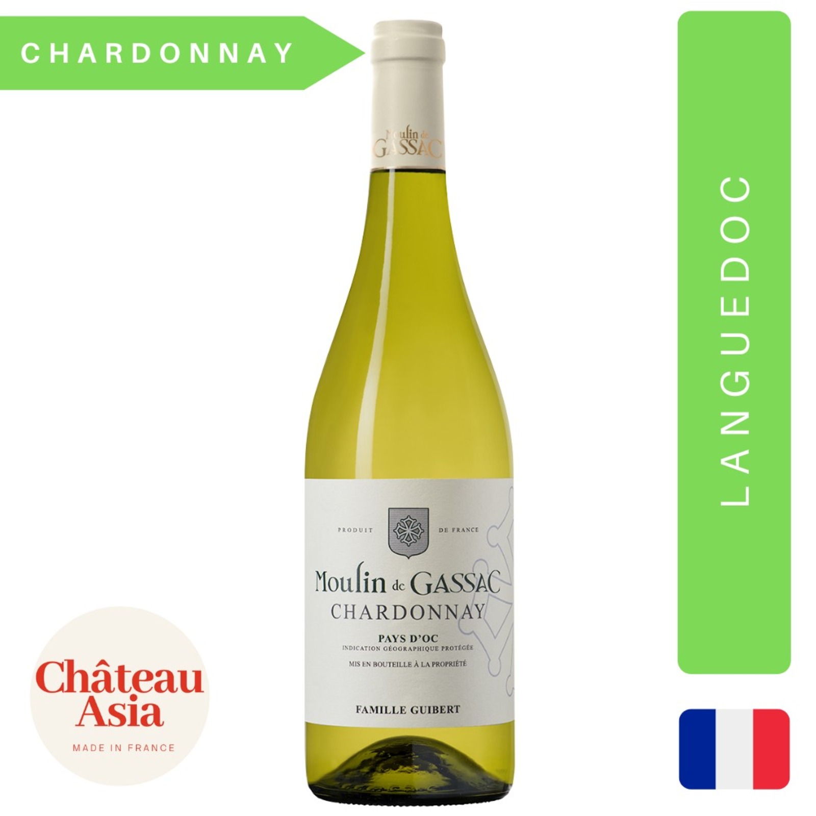 Moulin de Gassac - Chardonnay - White Wine