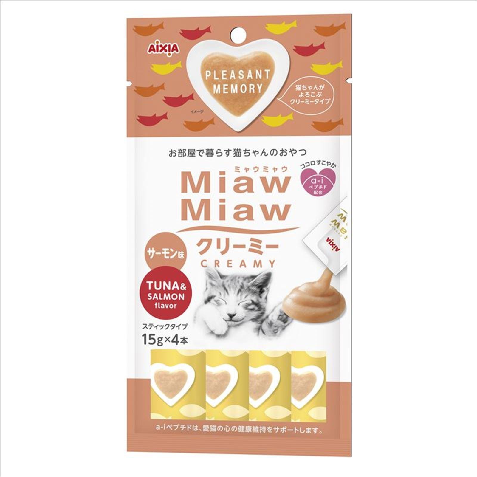 Aixia Miaw Miaw Creamy - Tuna w/Salmon