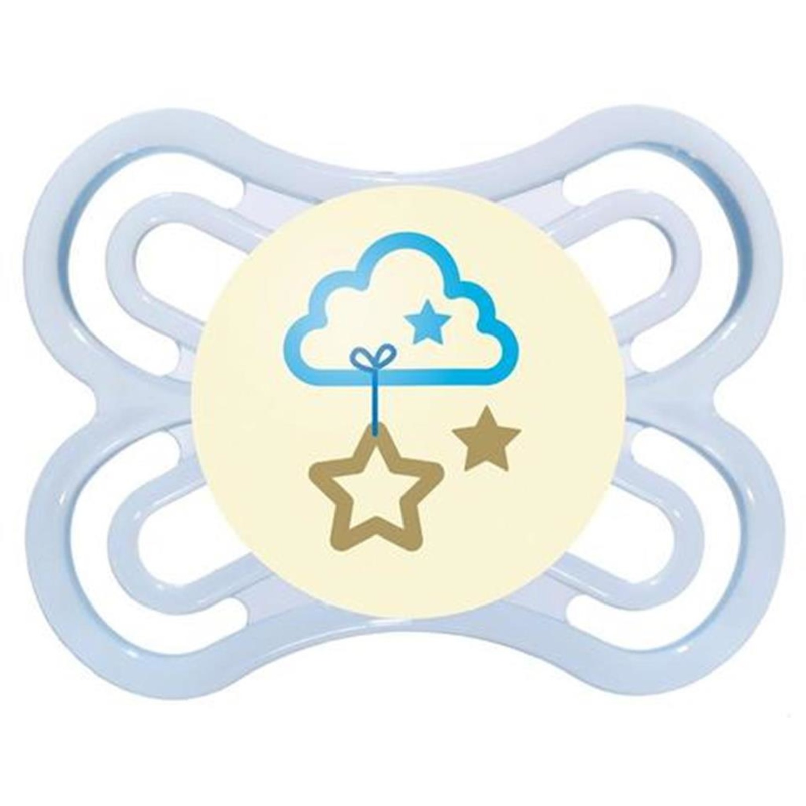 MAM Perfect Pacifier NIGHT 0+ - Grey