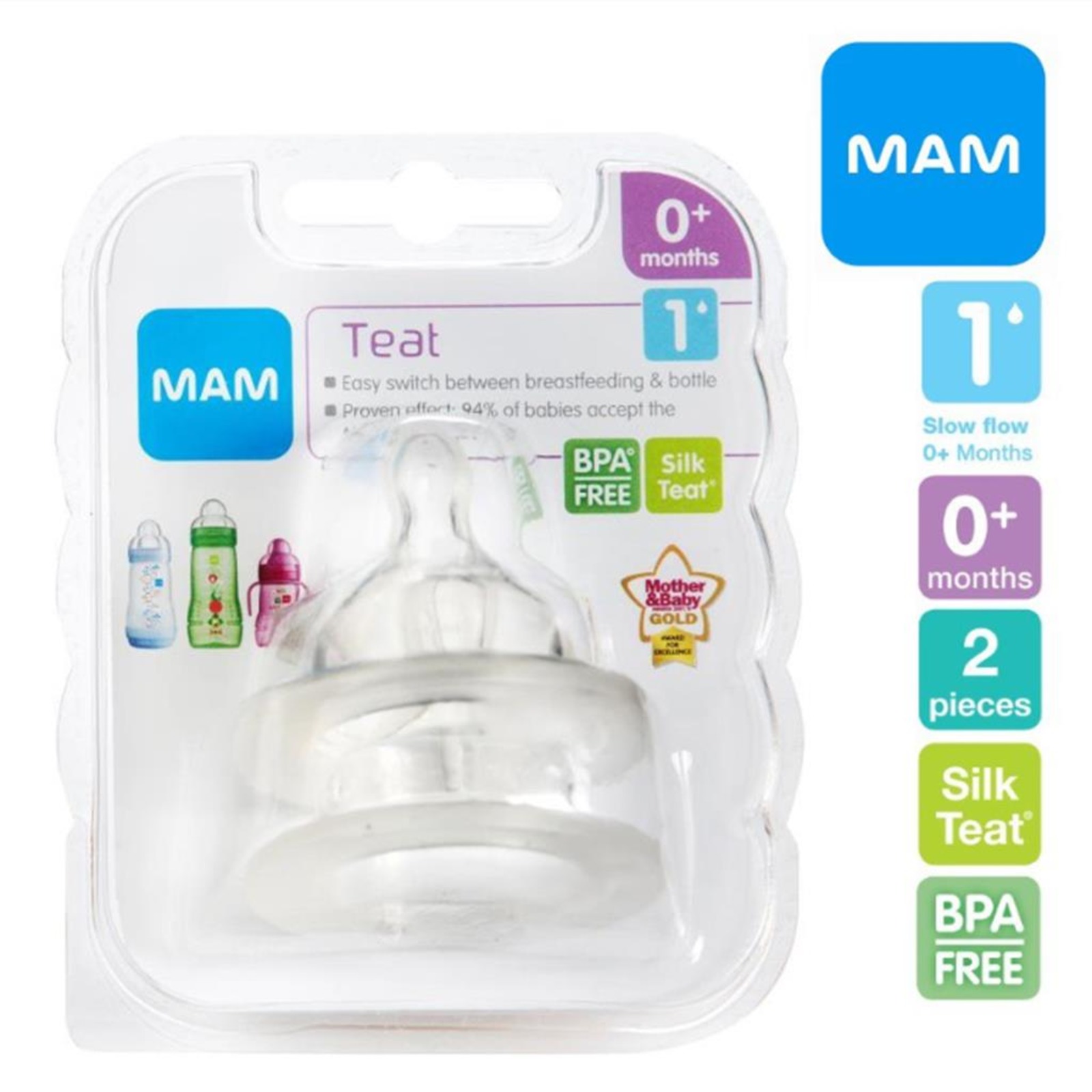 MAM Silk Teat - Size 1
