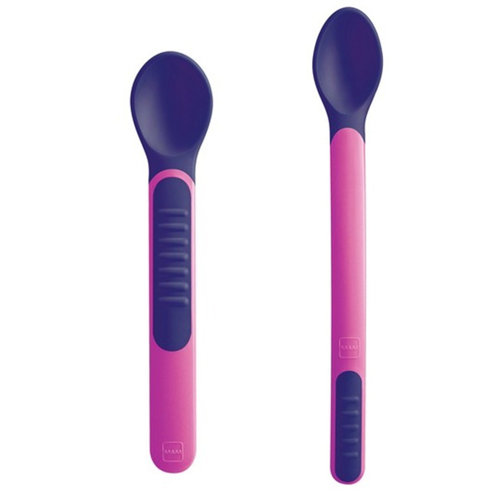 MAM Feeding Spoons & Cover - Pink