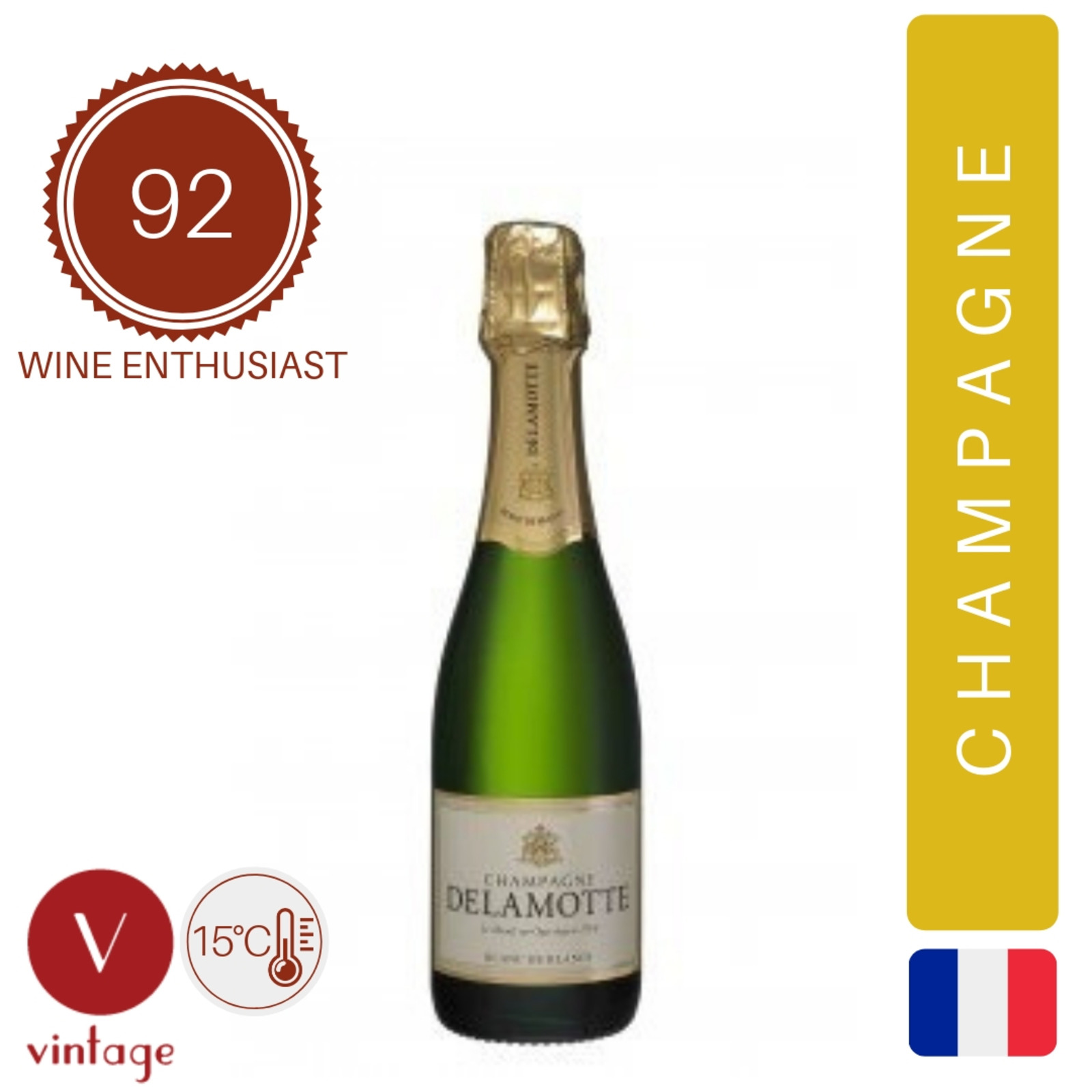 Champagne Delamotte - Brut Half Bottle