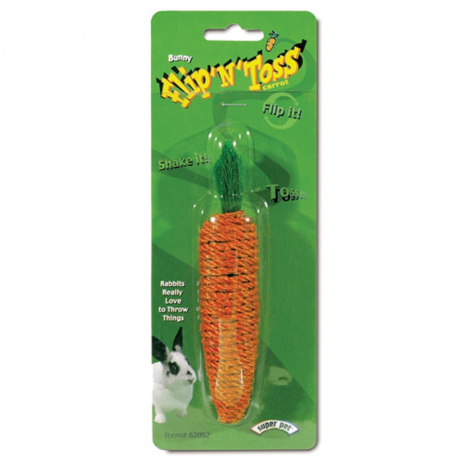Super Pet Bunny Flip 'N' Toss Carrot
