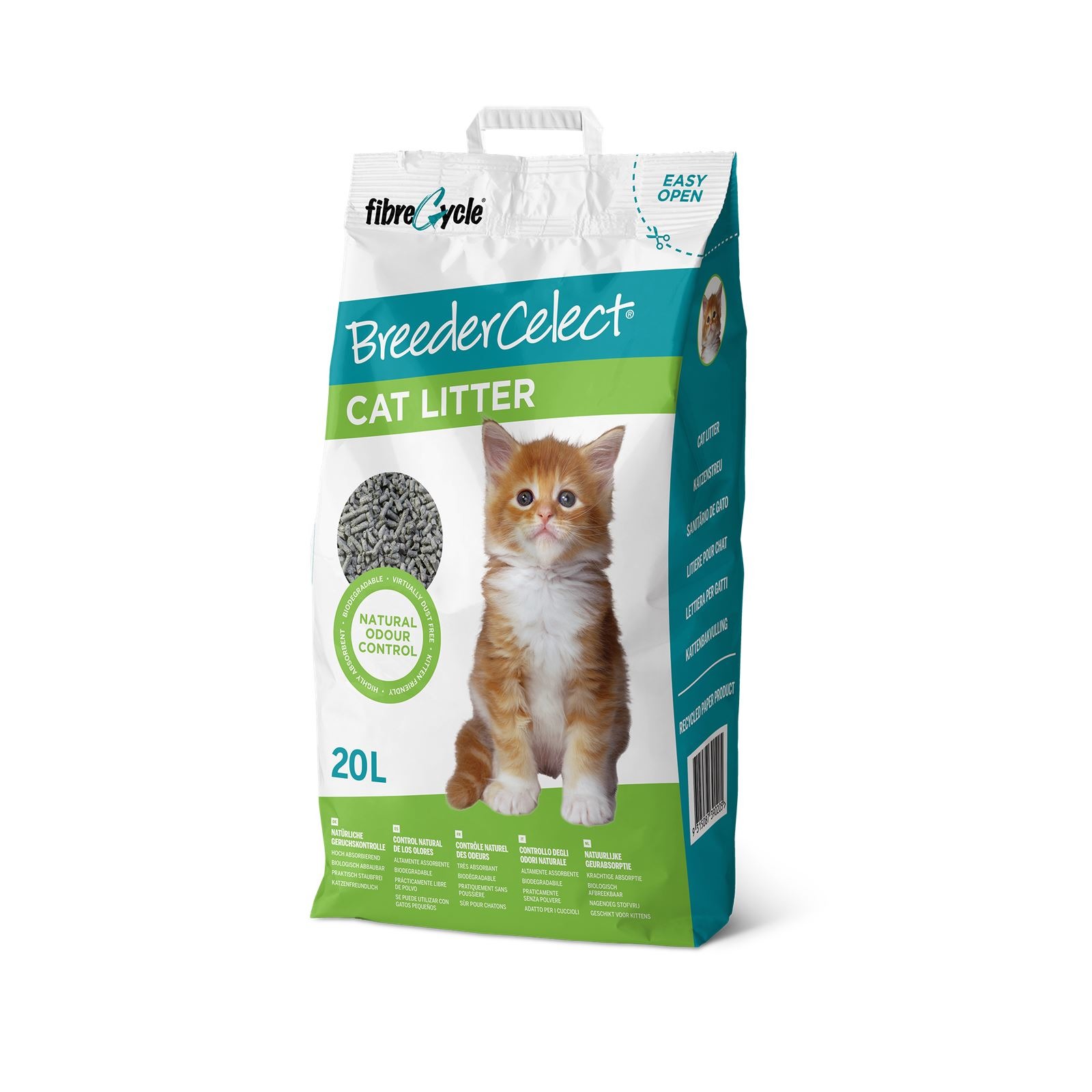 Breeder Celect Cat Litter - 20 Litres