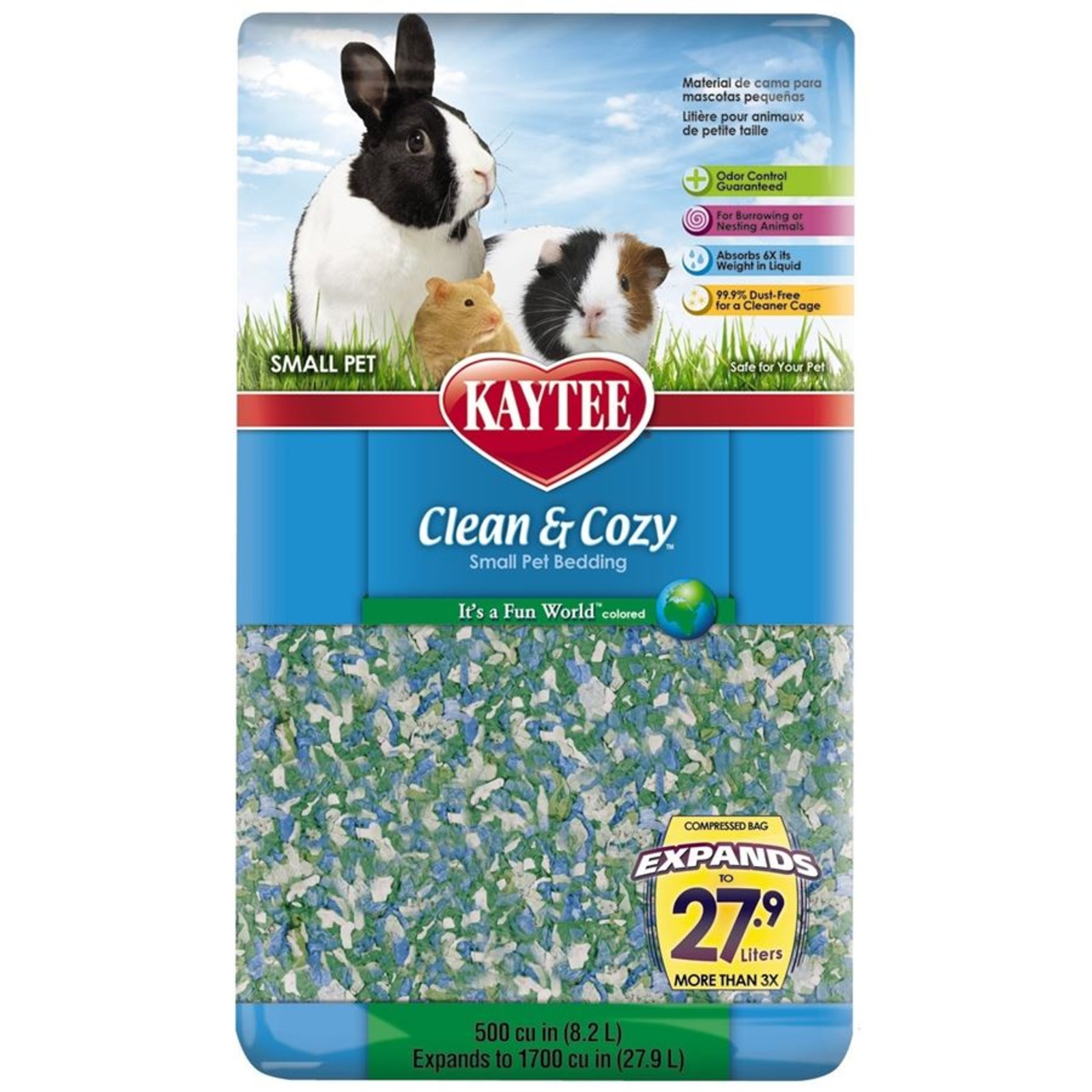 Kaytee Clean & Cozy Funworld 500Cu In (8.2L)