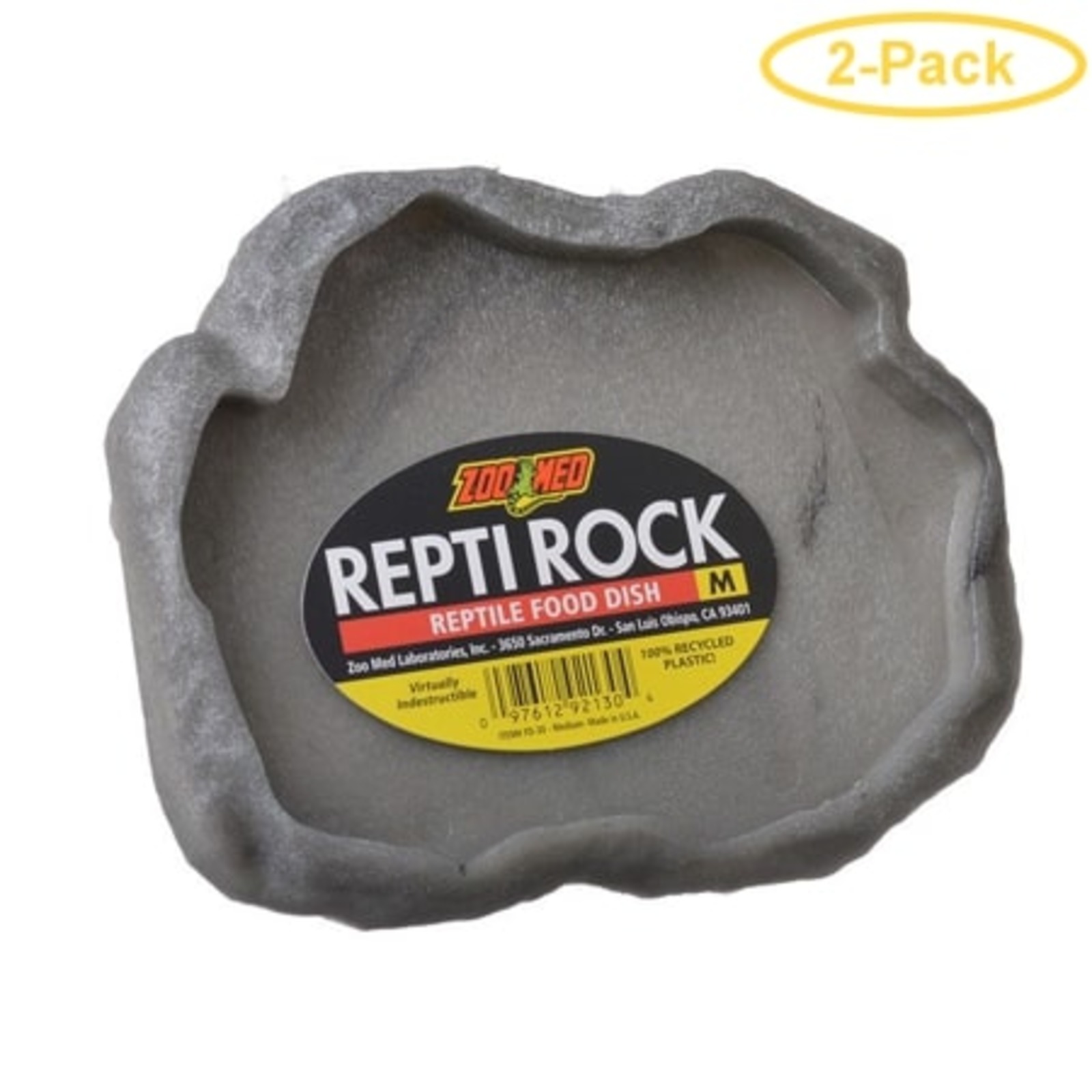 Zoo Med Repti Rock Food Dish (M)
