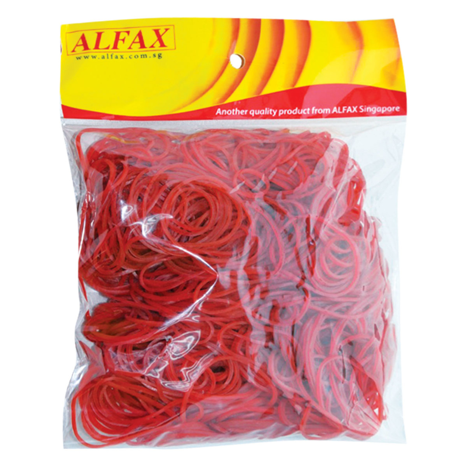 ALFAX Rubber Band 1.5x1.4x70mm 300g Red