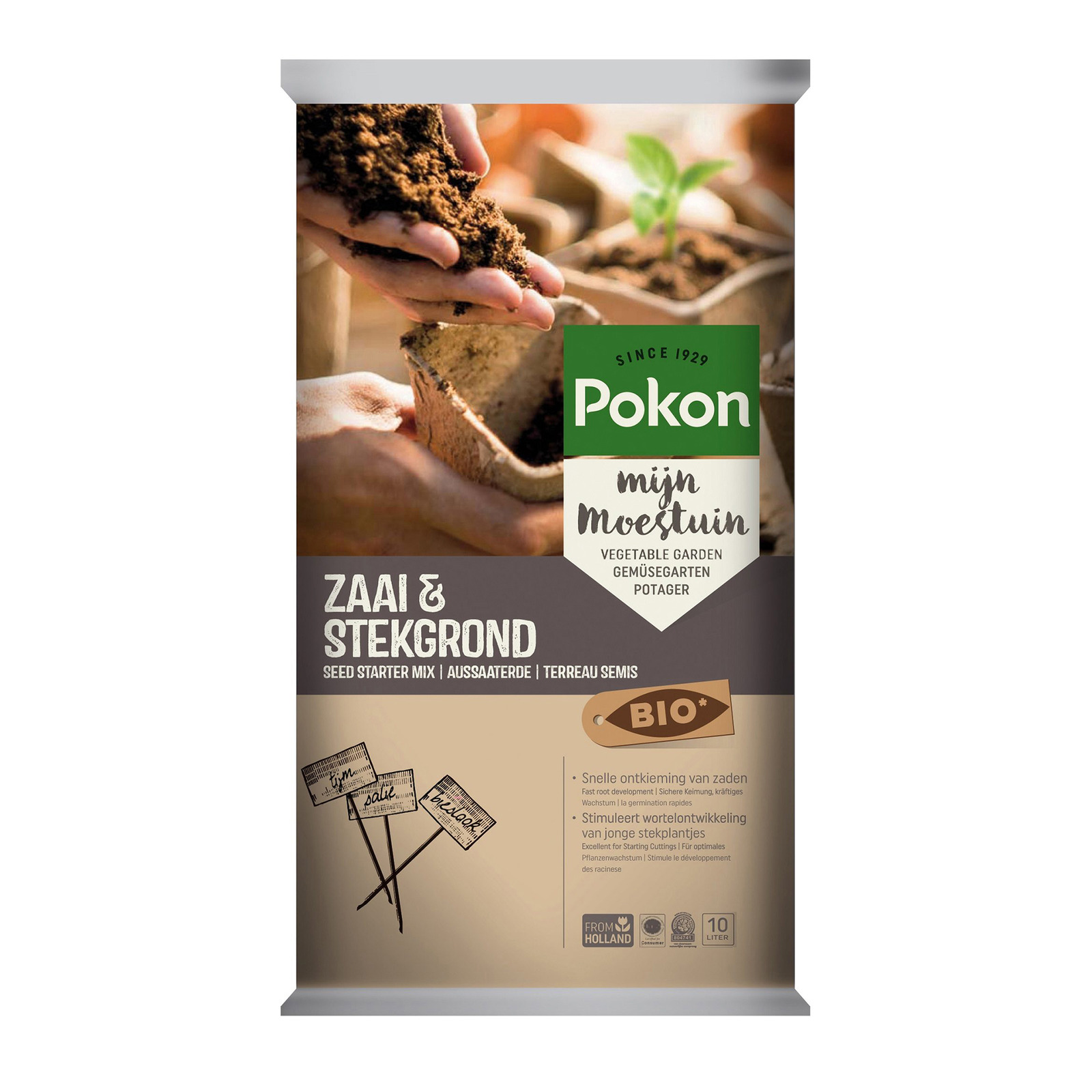 Pokon Organic Soil - Seed Starter Mix (10L)