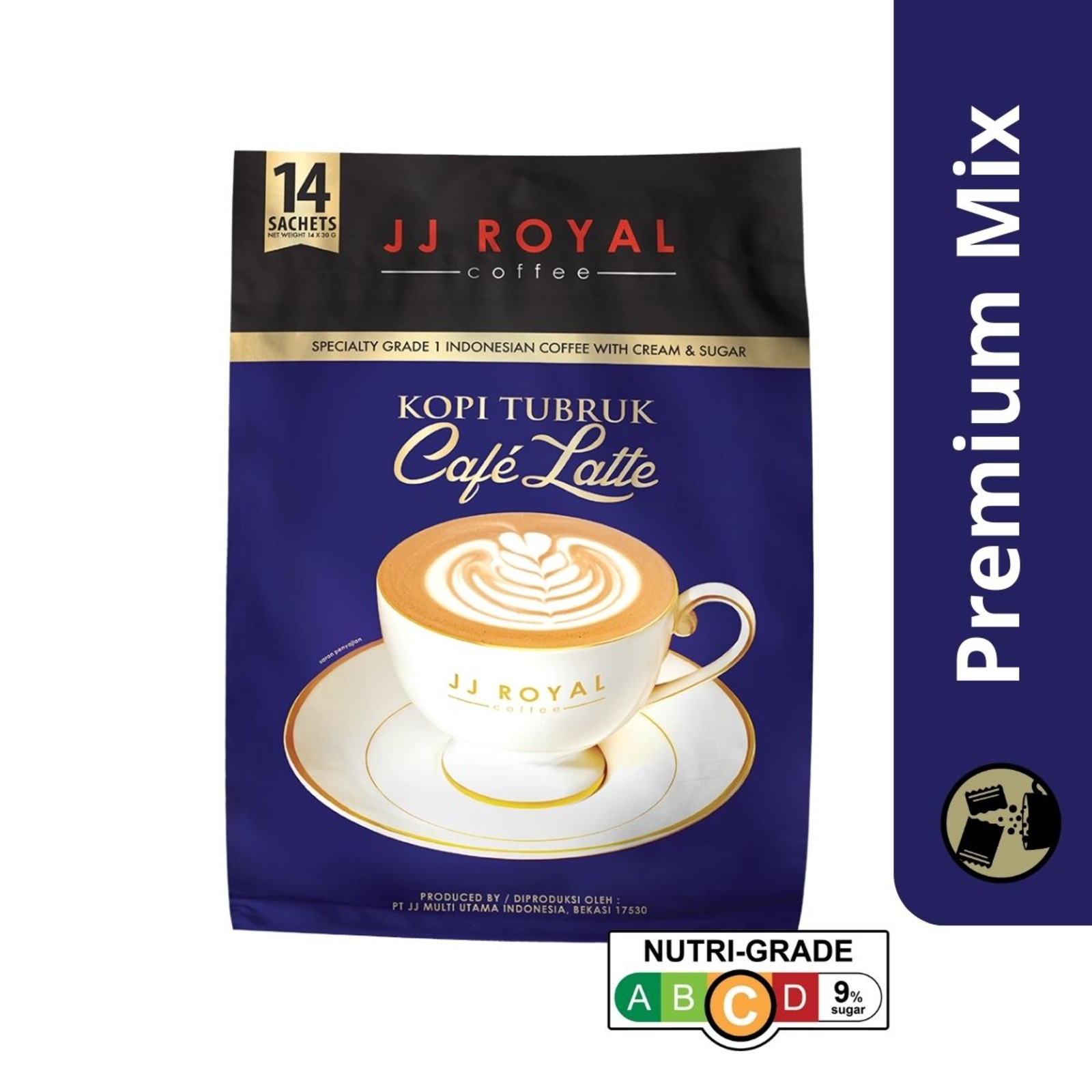JJ Royal Coffee - Cafe Latte (Premix)