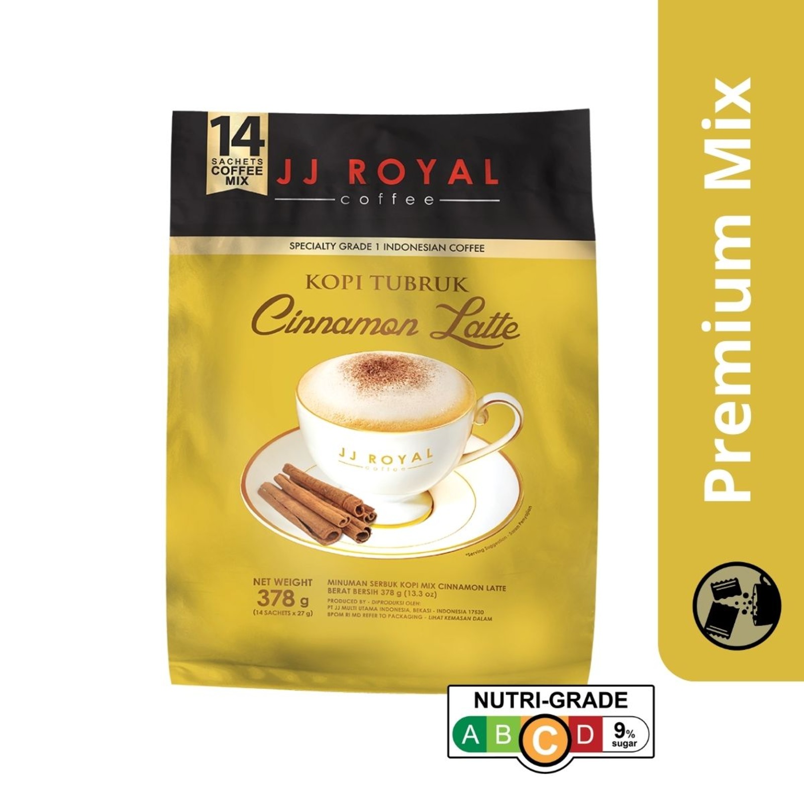 JJ Royal Coffee - Cinnamon Latte (Premix)