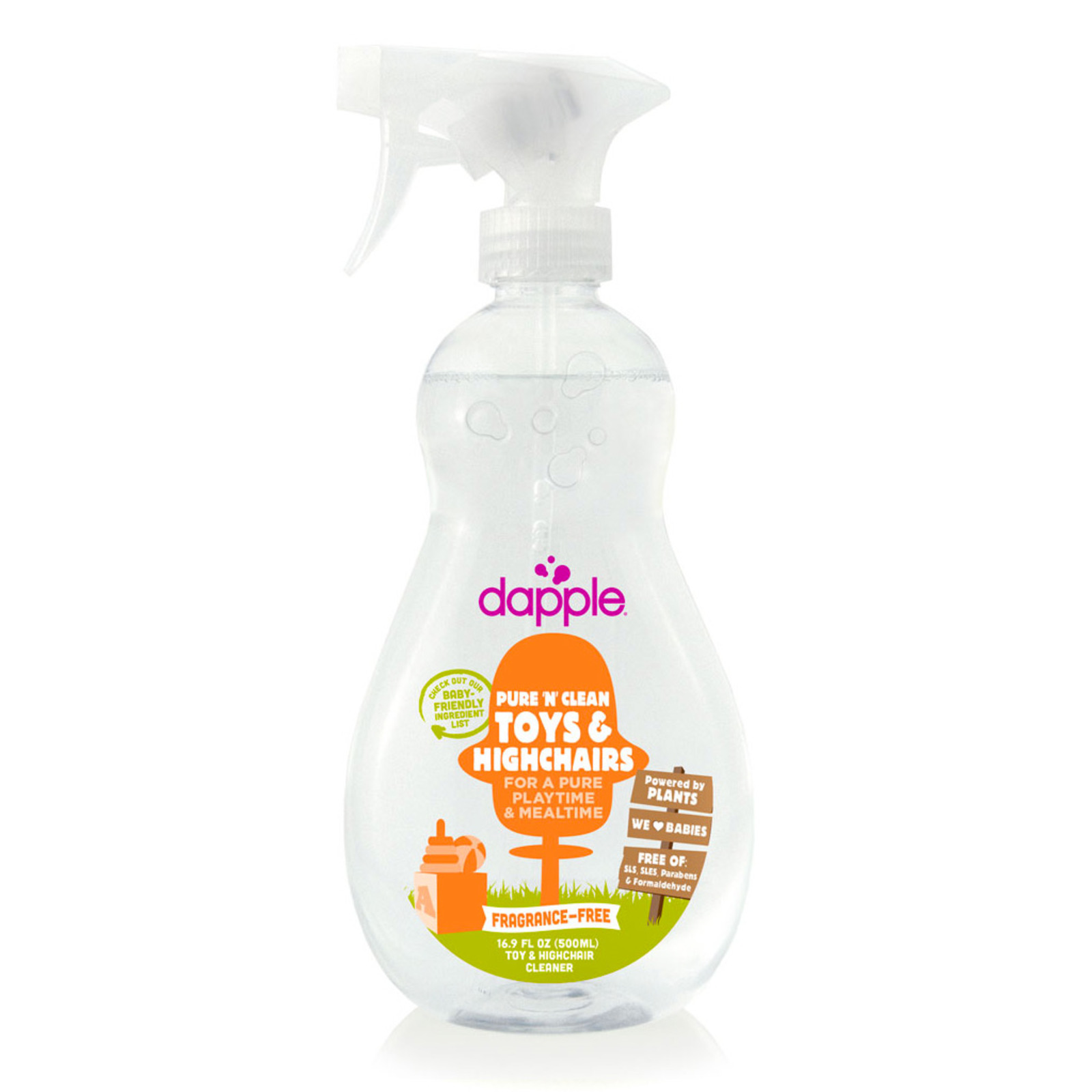Dapple Toy & Highchair Cleaner Fragrance Free