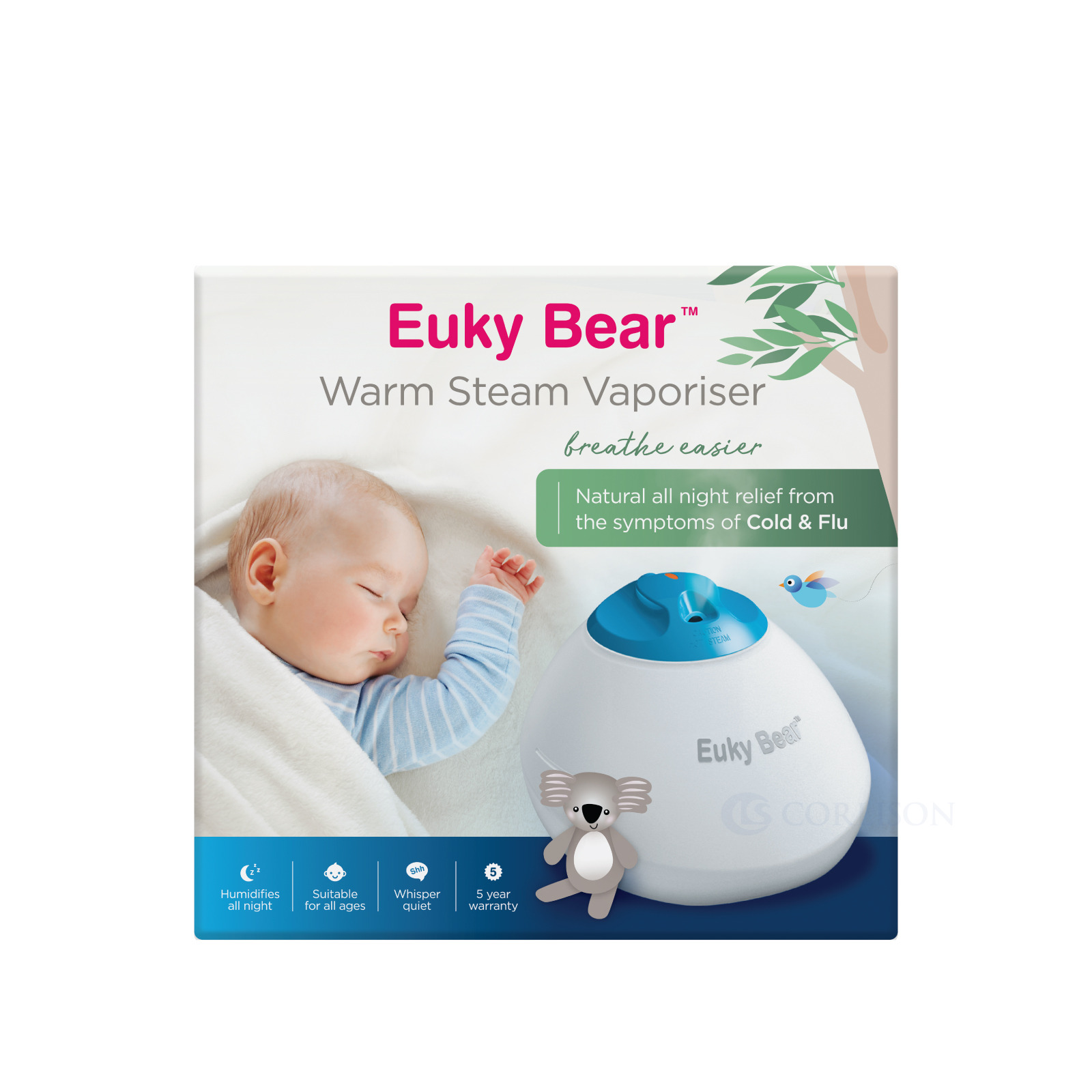 Euky Bear Steam Vaporiser