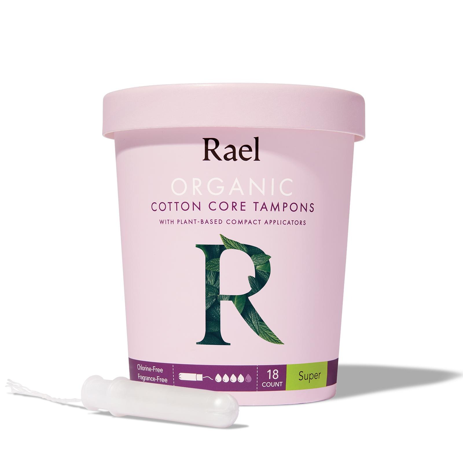 Organic Tampons Super Applicator 16s 16