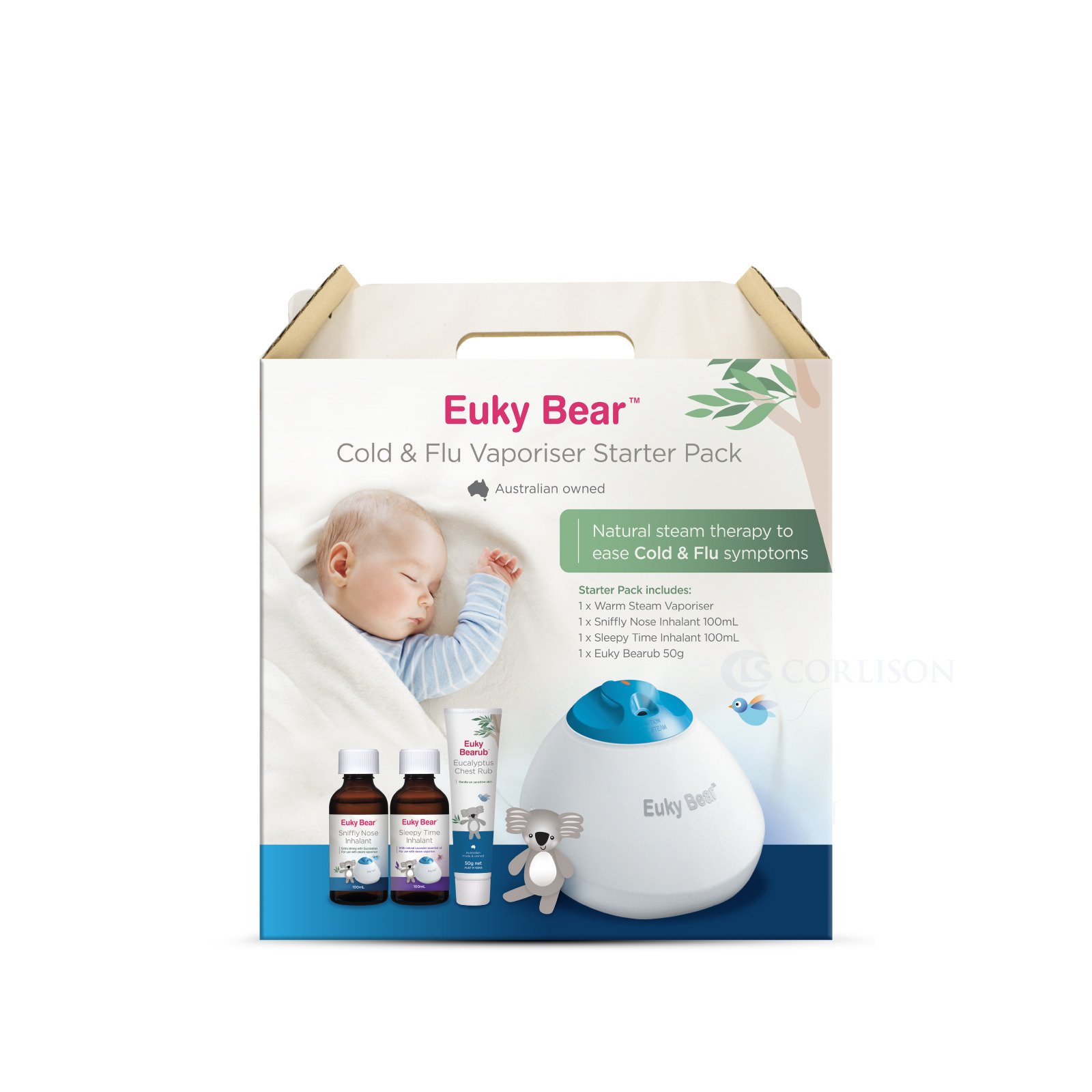Euky Bear Steam Vaporiser Starter Kit