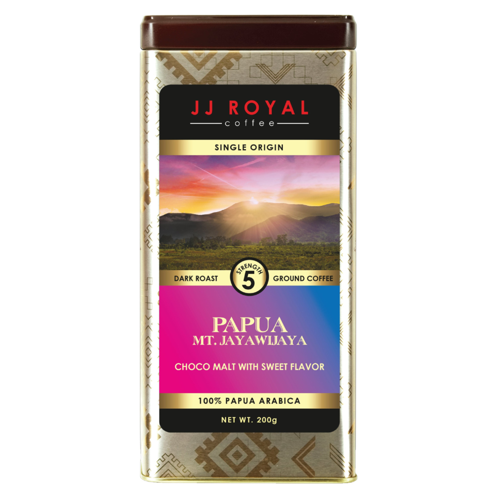 JJ Royal Coffee - Papua 100% Arabica (Ground)