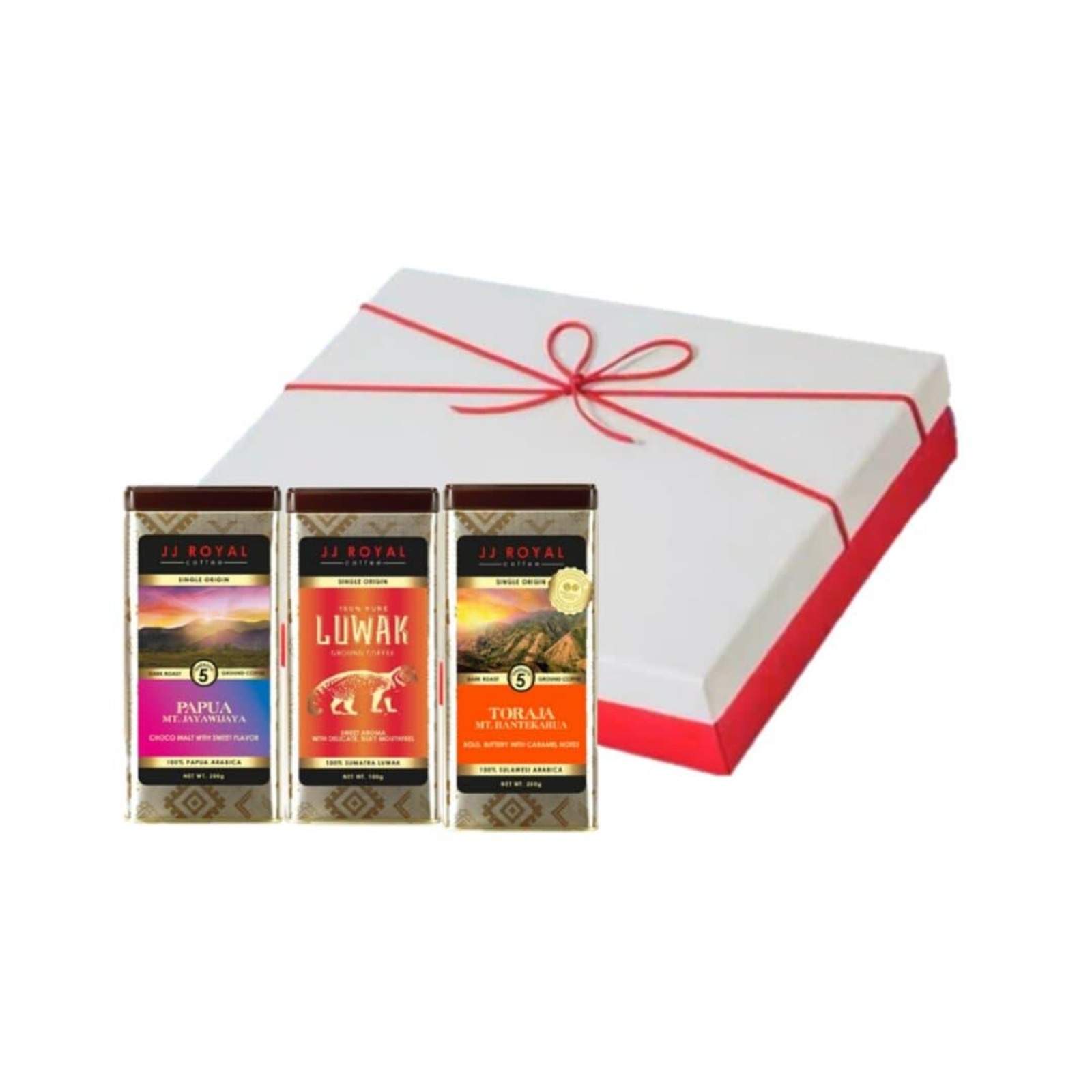 JJ Royal Coffee - Pure Luwak Gift Box (Ground)