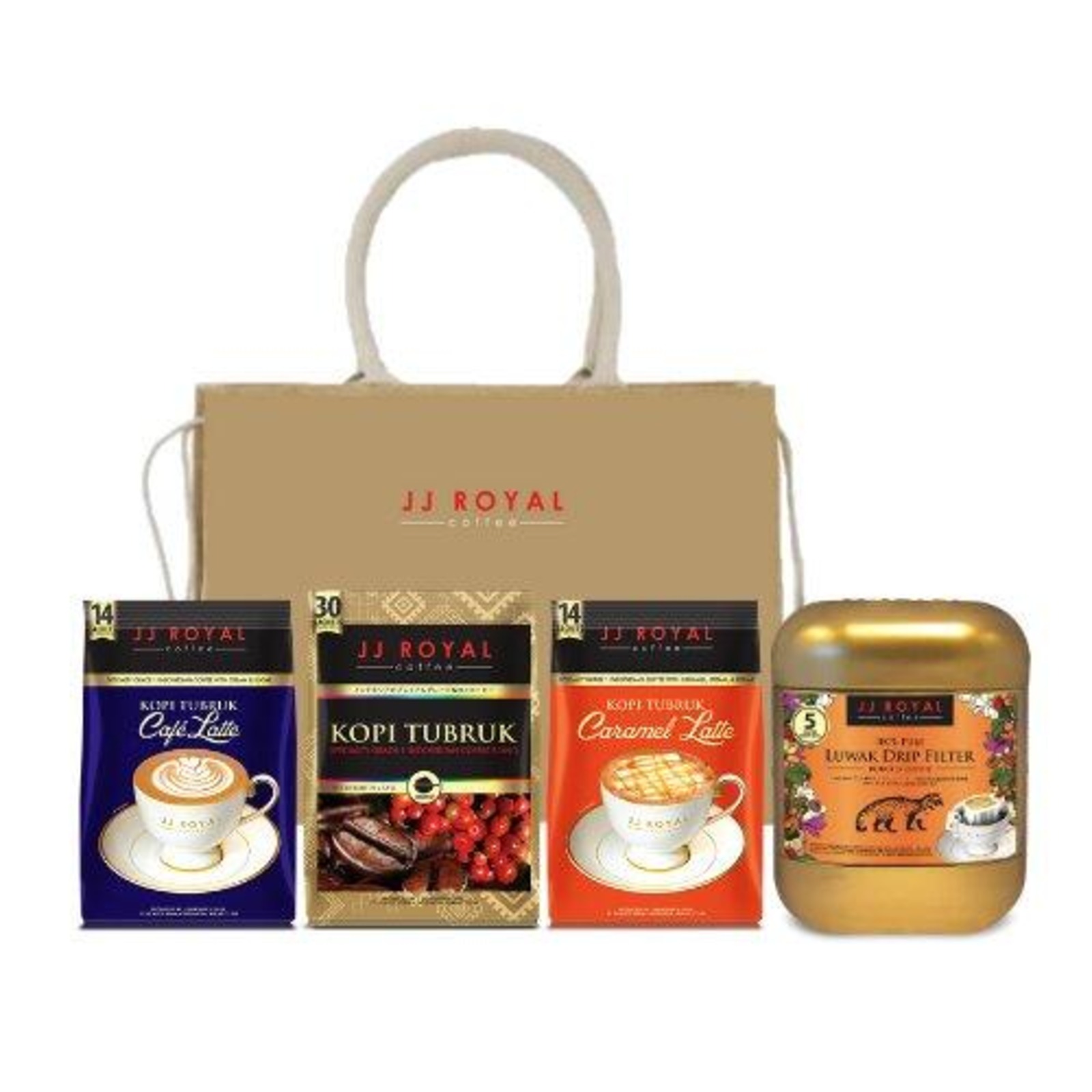 JJ Royal Coffee - Luxurious Latte Gift Set 1 (Premix)