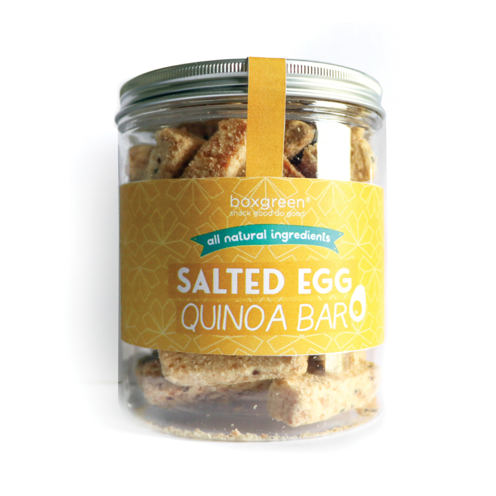 Salted Egg Quinoa Crumble Bar (CNY Edition)