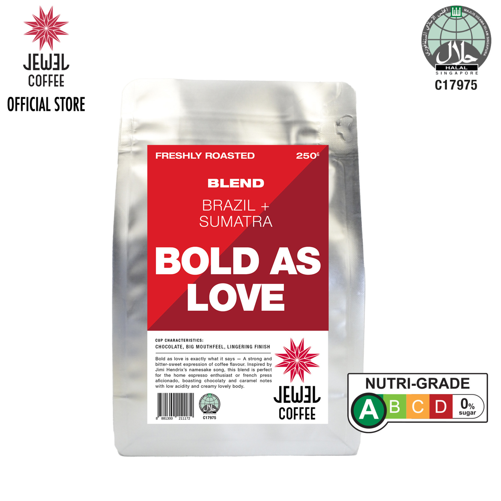 Jewel Coffee Bold As Love - Coffee Beans