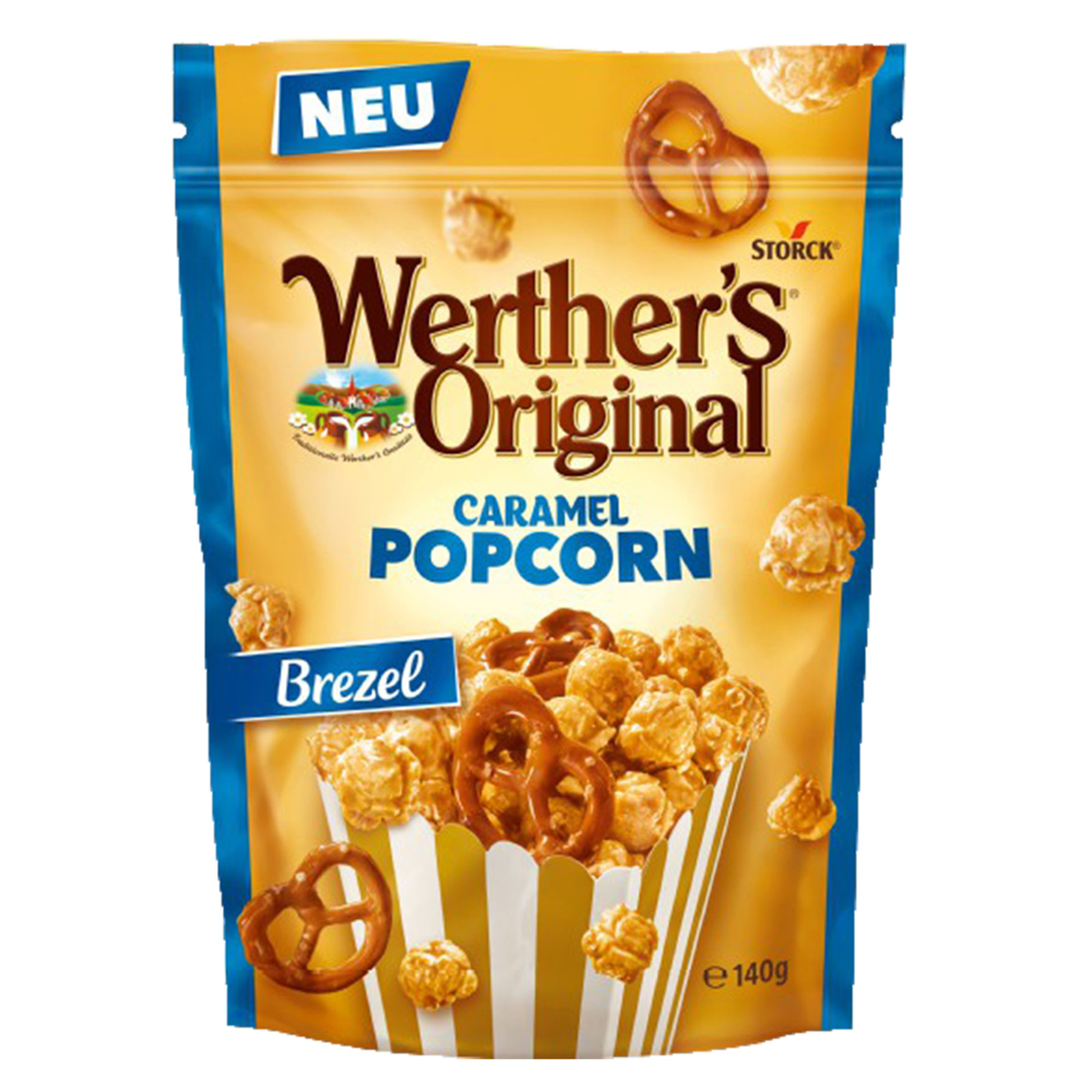 Werther's Popcorn Sea Salt & Pretzel 140g