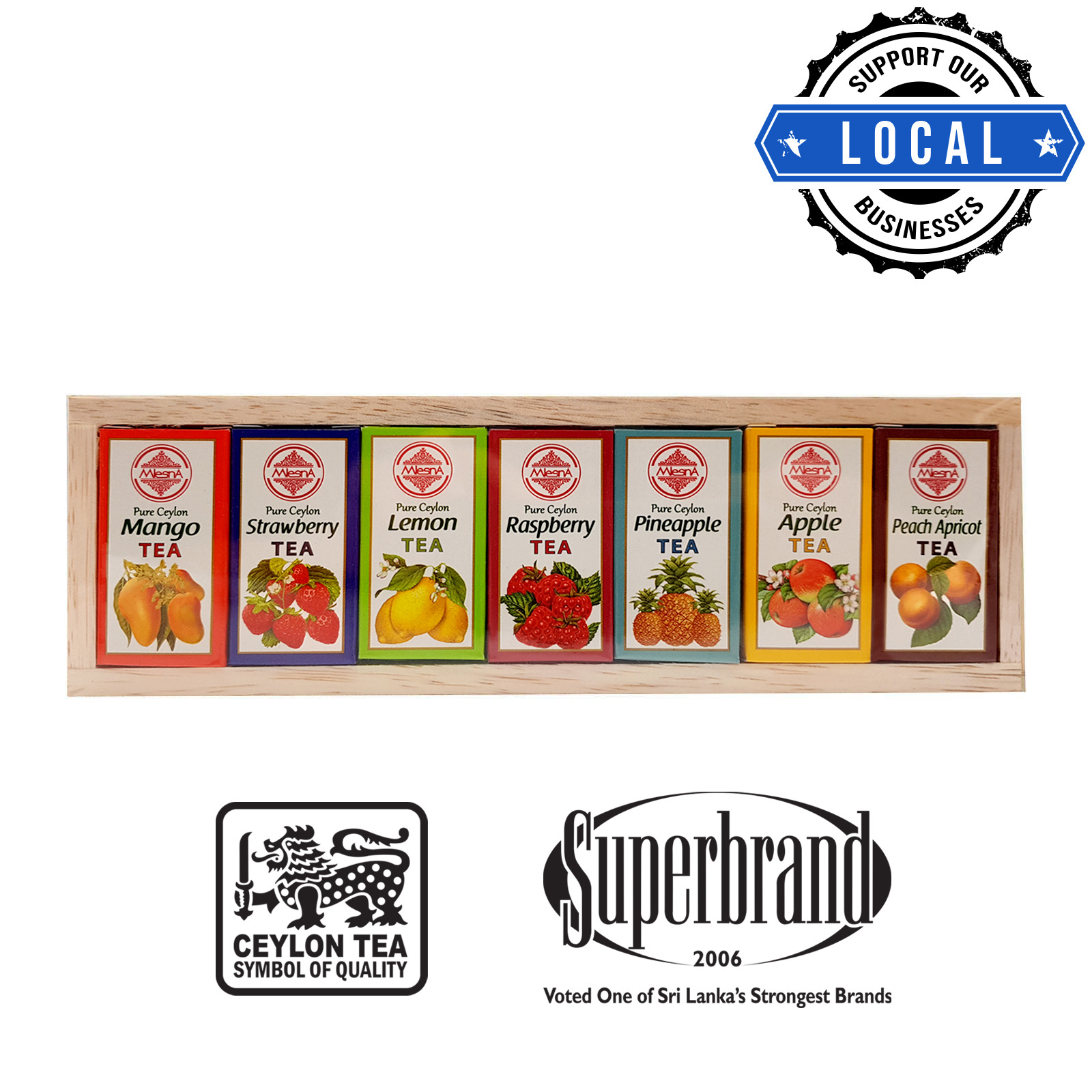 Mlesna Tea Gift Box - Celestial Fruit Tea Selection Assorted
