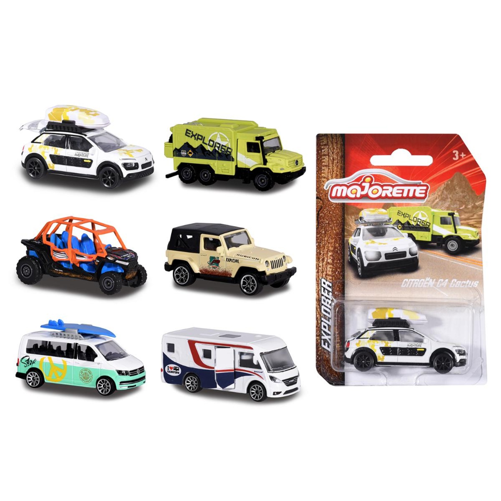Majorette Explorer Explorer Mini Car Vehicle Assortment