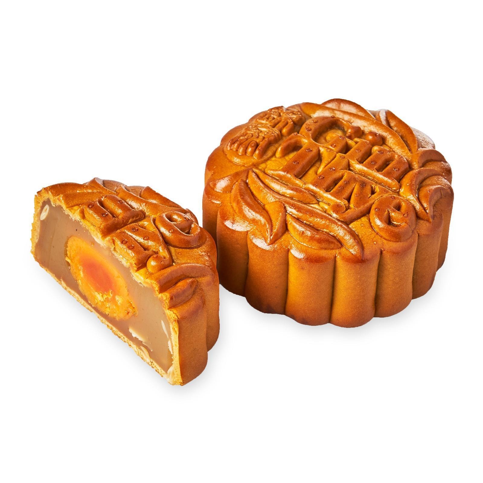 Gin Thye Low Sugar Mooncake - White Lotus Single Yolk