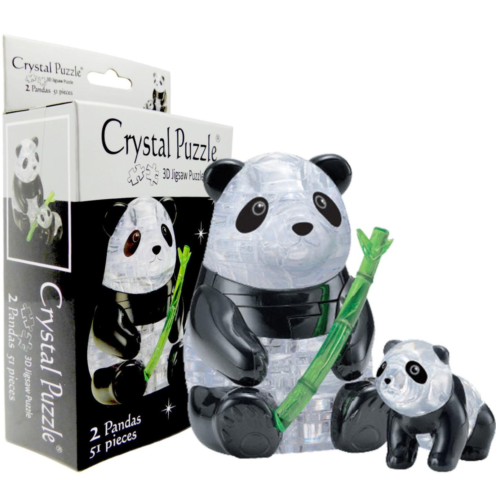 3d crystal puzzle panda