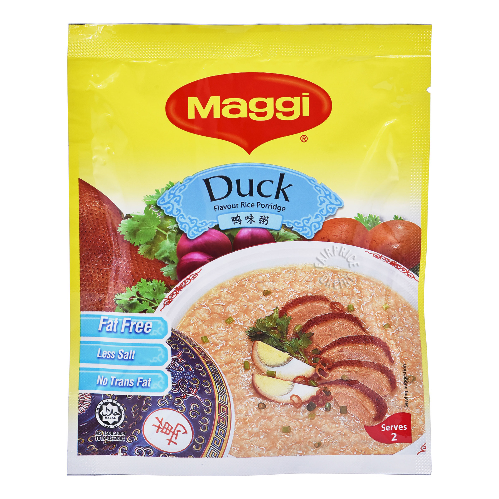 Maggi Instant Rice Porridge - Braised Duck