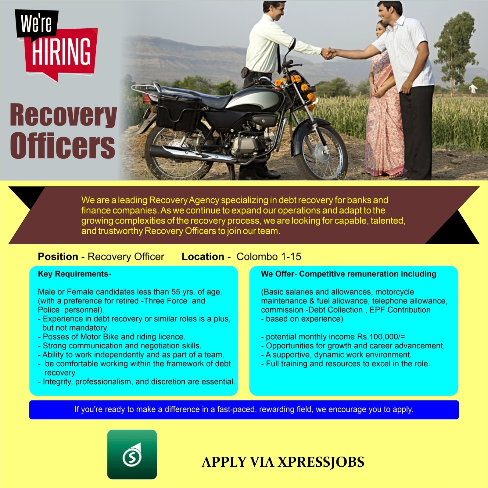 Recovery Officers | Colombo 1 - 15 - Sensus BPO Services (Pte) Ltd ...