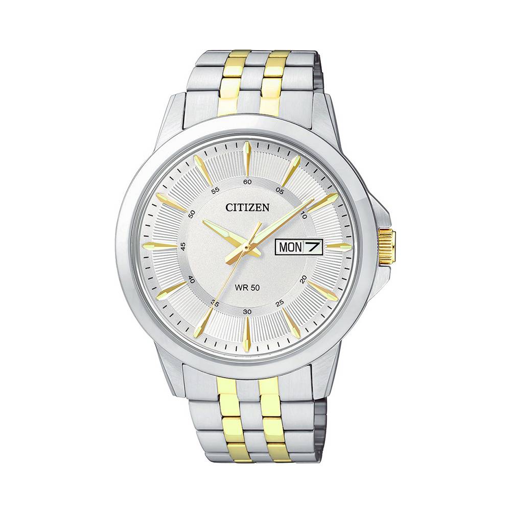 Citizen Quartz Silver Dial Men Watch BF2018-52A