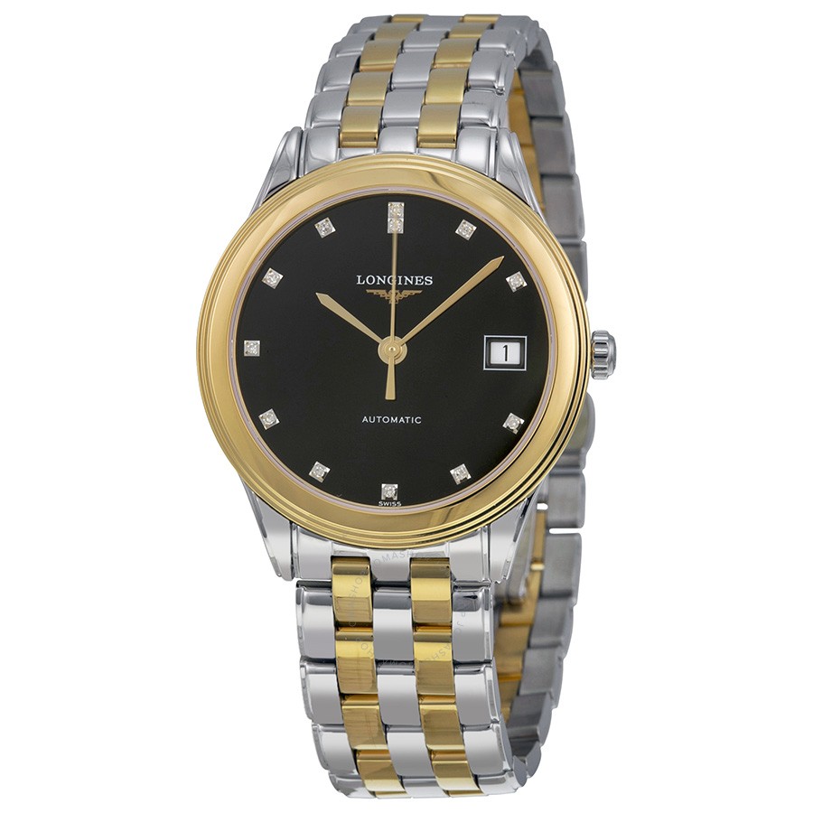 Longines Flagship Automatic Black Dial Mens L4.774.3.57.7 (L47743577)