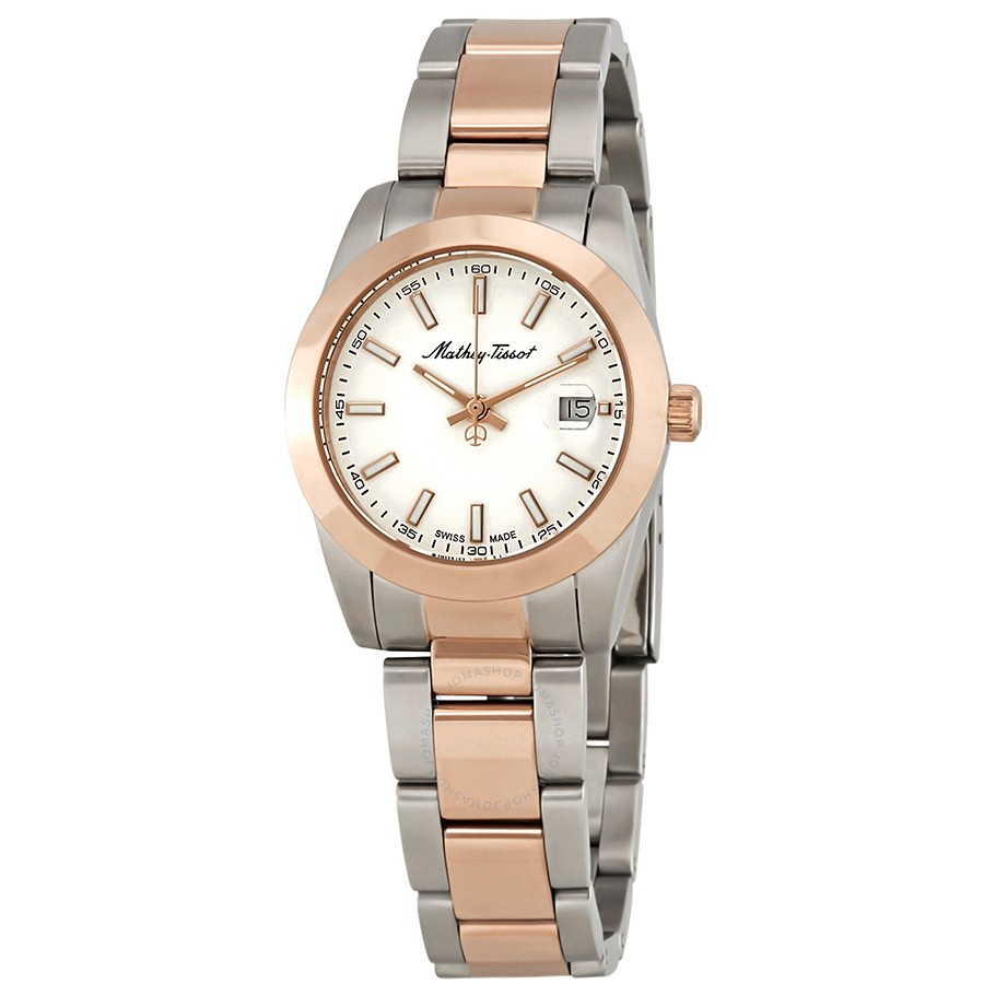 Mathey Tissot Mathy I White Dial Ladies D450RA