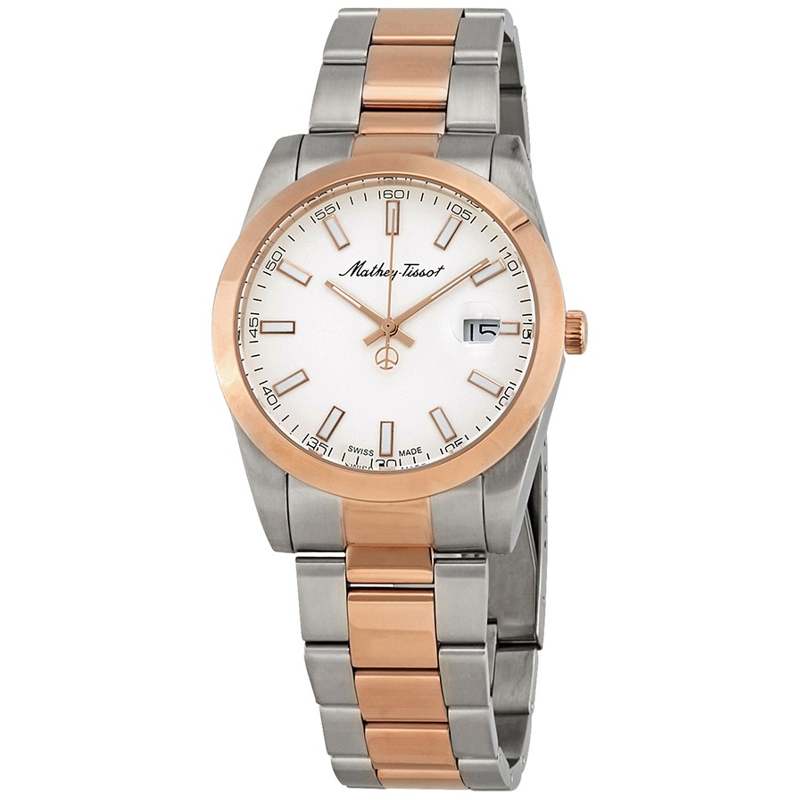 Mathey Tissot Mathy I White Dial Men Watch H450RA