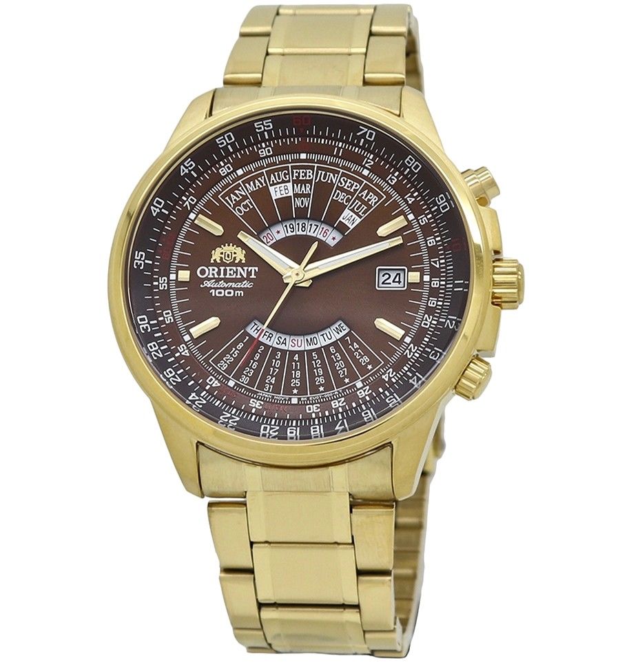 orient-perpetual-calendar-world-time-automatic-brown-dial-mens-feu07003tx