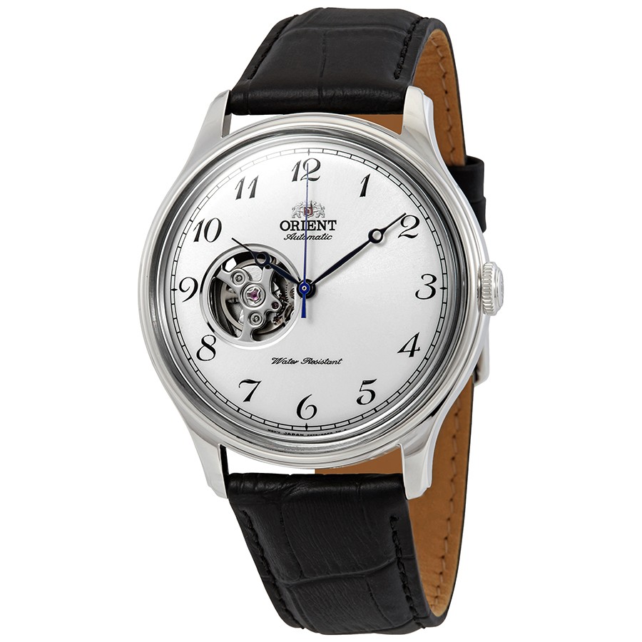 Orient Open Heart Automatic White Dial Mens RA-AG0014S10B