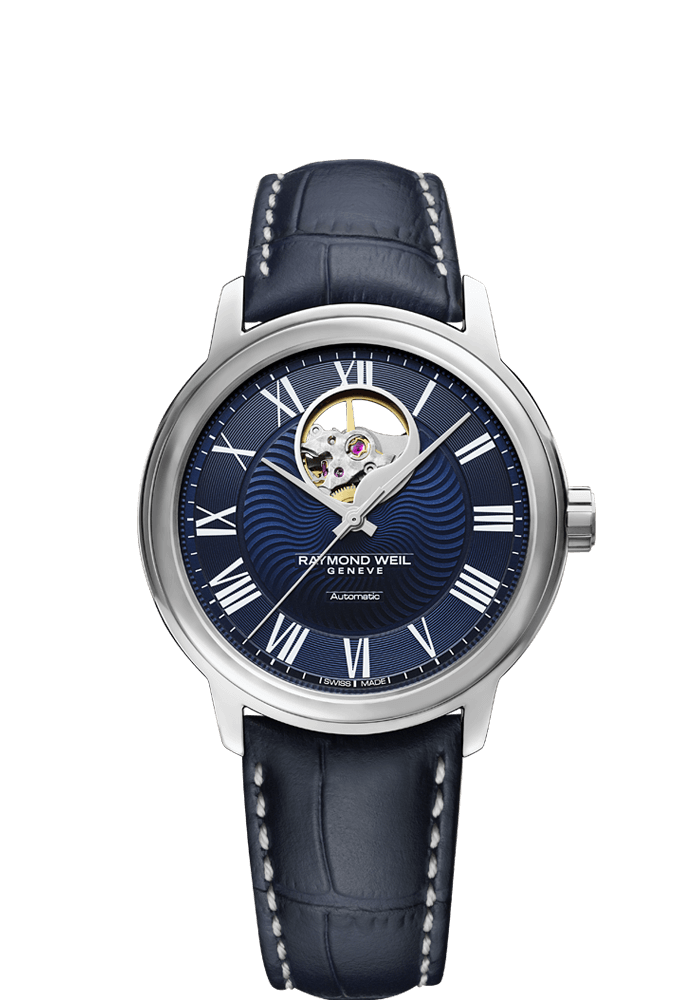 Raymond Weil Maestro Automatic Mens Leather 2227-STC-00508