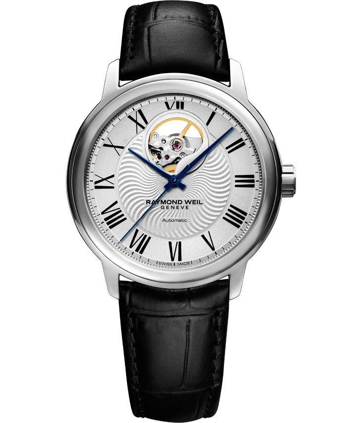 Raymond Weil Maestro Automatic Silver Dial Mens 2227-STC-00659